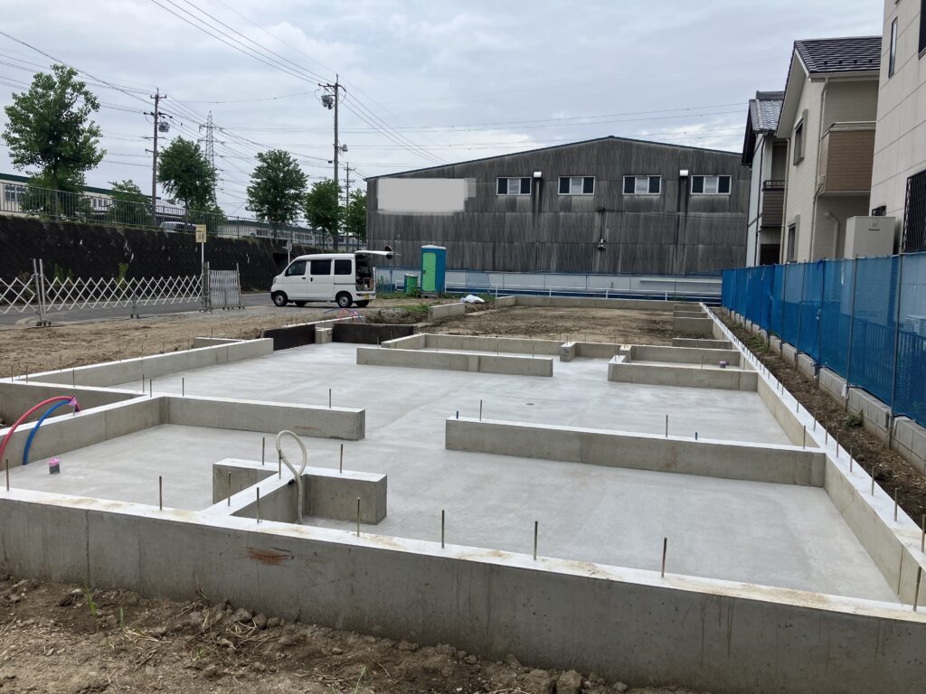 【大垣市】 I様 倉庫兼事務所の基礎工事が完了しました!